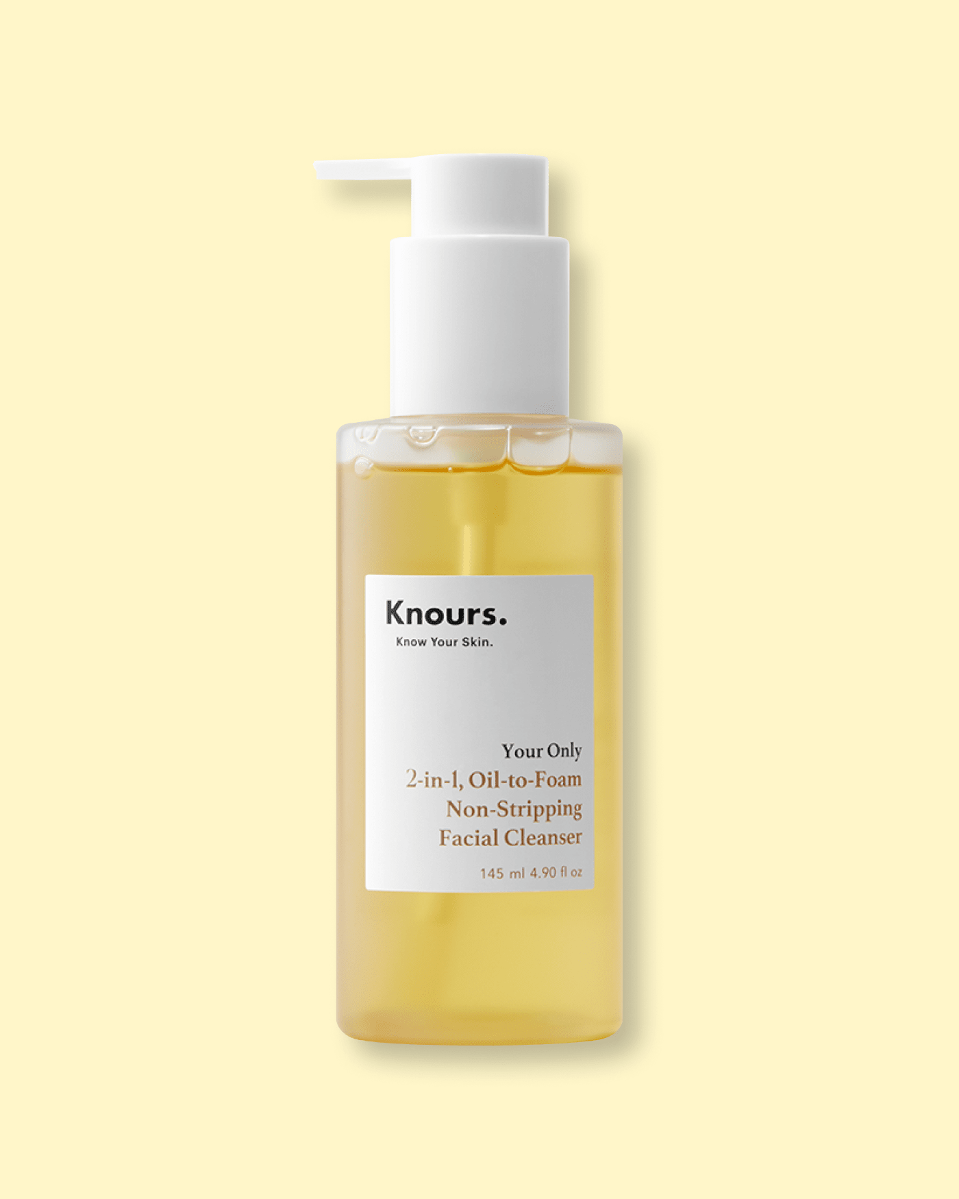 2-in-1 Oil-to-Foam Non-Stripping Facial Cleanser