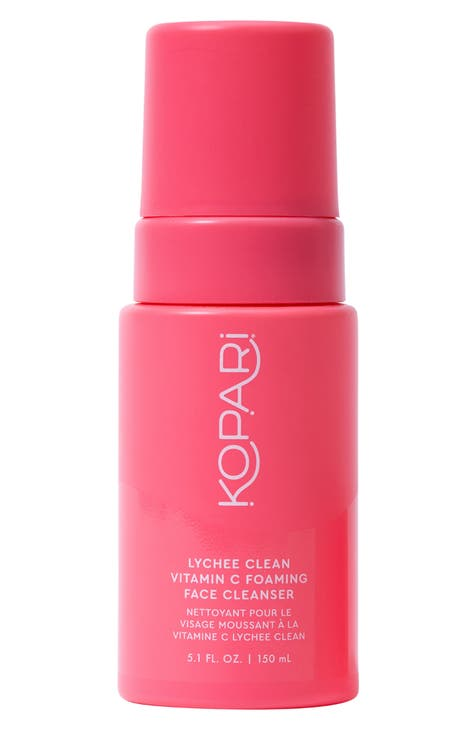 Lychee Clean Vitamin C Foaming Face Cleanser