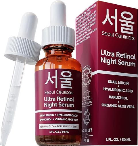 Korean Skincare Ultra Retinol Night Serum