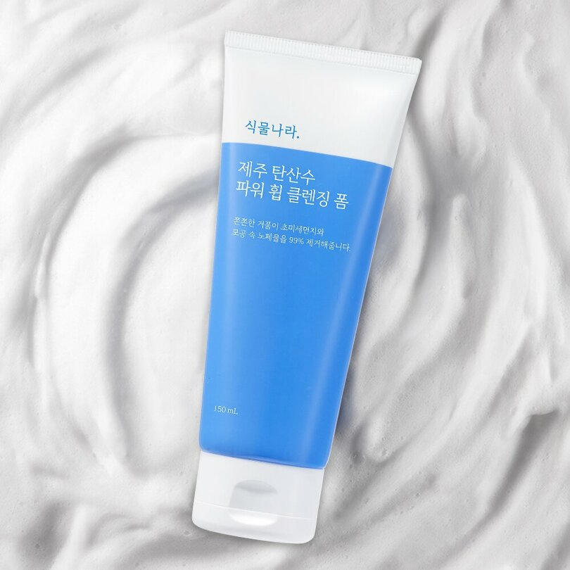 Jeju Sparkling water Power Whip Cleansing Foam